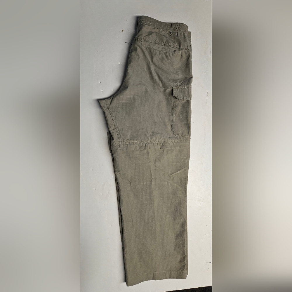 Columbia Sportwear PFG Performance Convertible Tan Omni-Shade Cargo Pants L 32